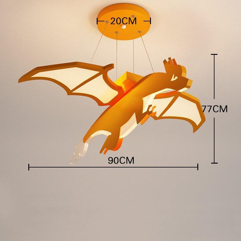 ChandeliersDecor.com-Kids Room Nursery Lighting-Kids Room Dino Light - Dinosaur Ceiling Chandelier Lights