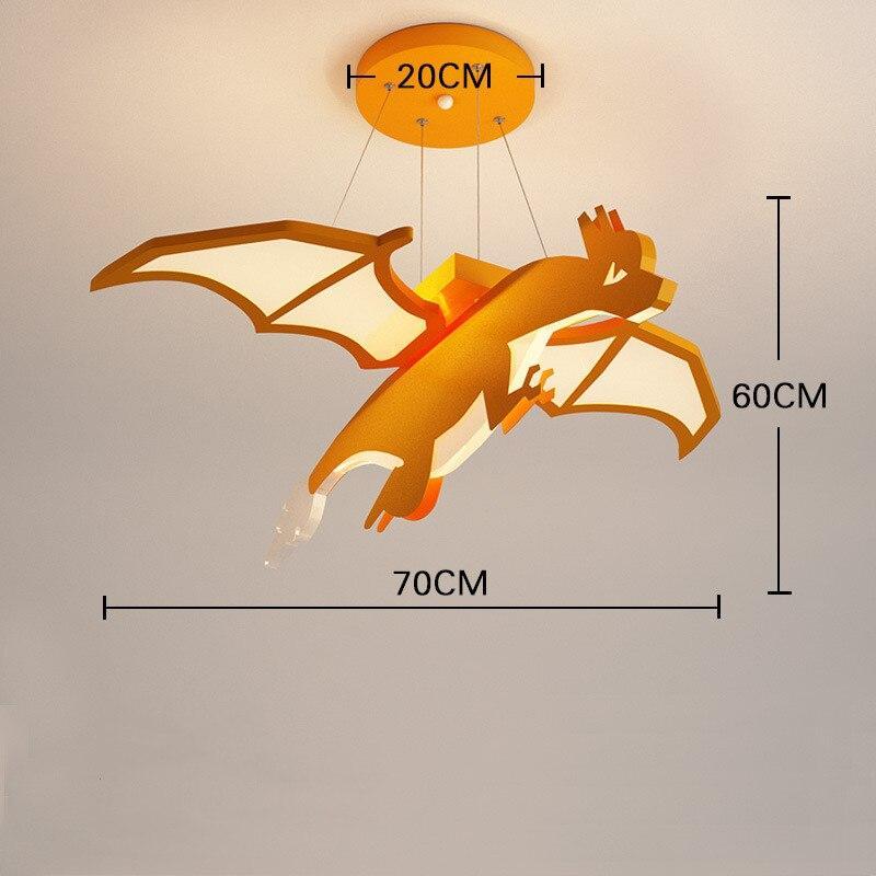 ChandeliersDecor.com-Kids Room Nursery Lighting-Kids Room Dino Light - Dinosaur Ceiling Chandelier Lights