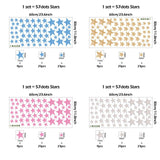 ChandeliersDecor.com-Kids Room Wall Decals - Teddy Bear and Rabbit on the Moon