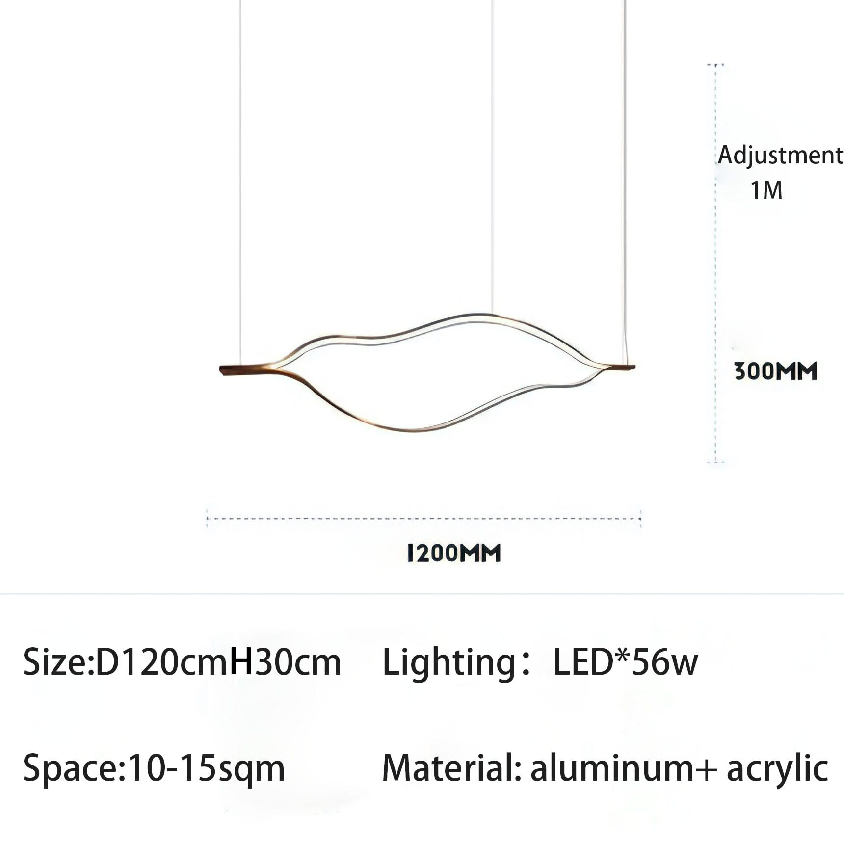 Kiss Acrylic Chandelier: Authentic and Elegant Lighting-ChandeliersDecor.com