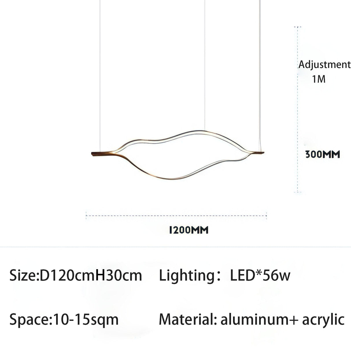 ChandeliersDecor.com-Chandeliers-Kiss Acrylic Chandelier: Authentic and Elegant Lighting