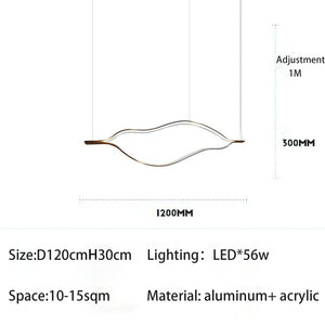 ChandeliersDecor.com-Chandeliers-Kiss Acrylic Chandelier: Authentic and Elegant Lighting