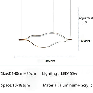 ChandeliersDecor.com-Chandeliers-Kiss Acrylic Chandelier: Authentic and Elegant Lighting