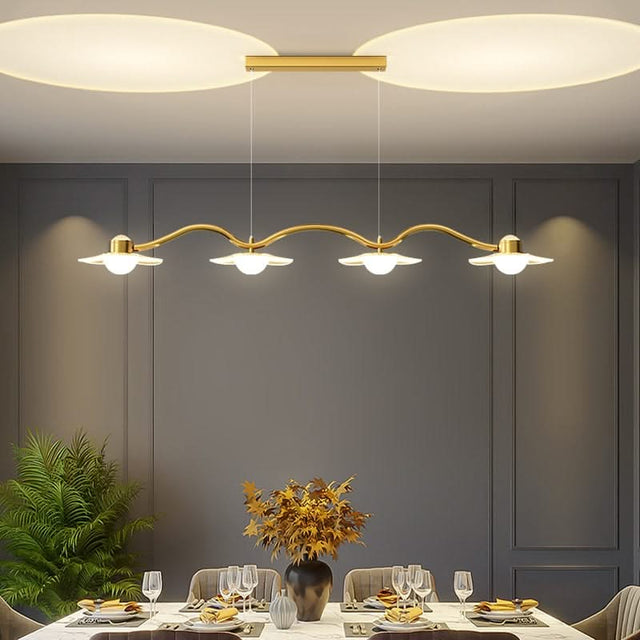 Kitchen Island Crystal Globes Chandelier - Spark Your Space-ChandeliersDecor.com