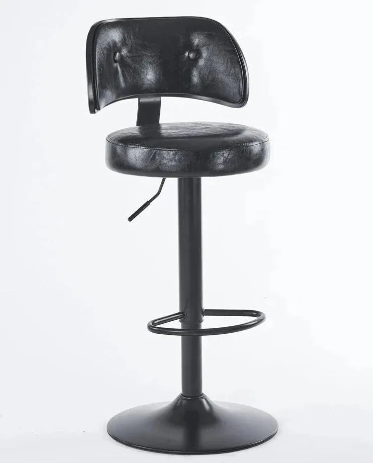 ChandeliersDecor.com-Bar Stools-Kitchen Island Dining Cadeira Leather Stools Bar Chair