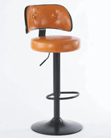 ChandeliersDecor.com-Bar Stools-Kitchen Island Dining Cadeira Leather Stools Bar Chair