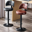 ChandeliersDecor.com-Bar Stools-Kitchen Island Dining Cadeira Leather Stools Bar Chair