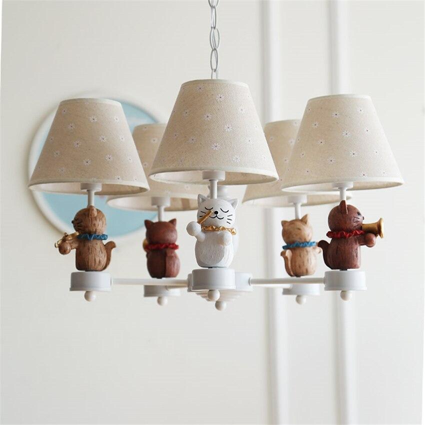 ChandeliersDecor.com-Kids Room Nursery Lighting-Kitty Chandelier: Exquisite Lighting for a Playful Touch
