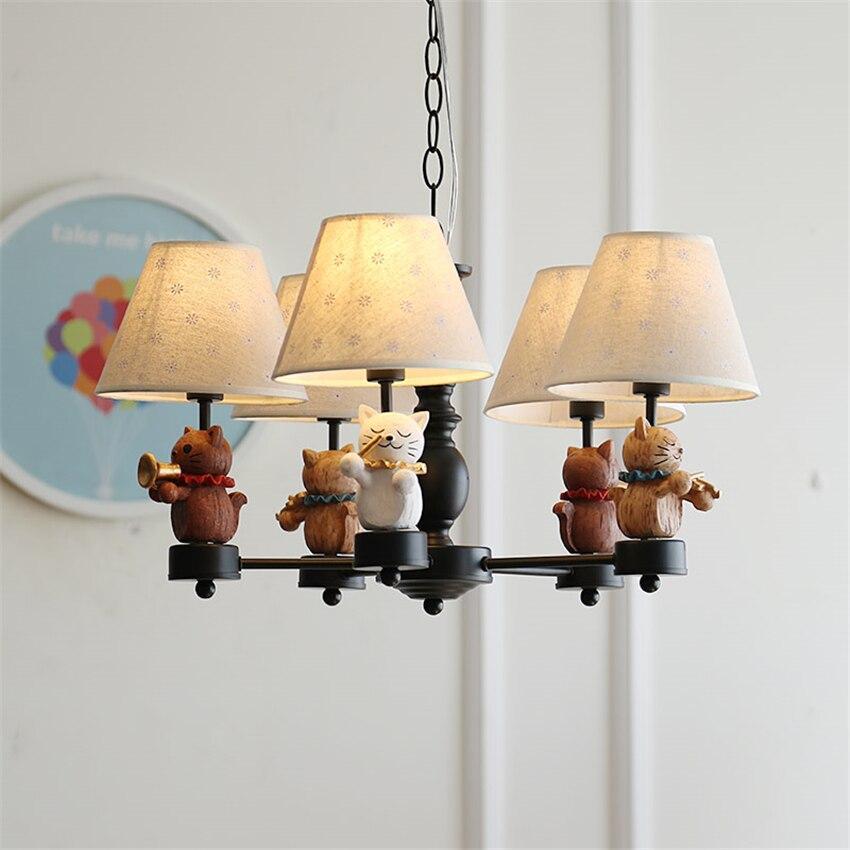 ChandeliersDecor.com-Kids Room Nursery Lighting-Kitty Chandelier: Exquisite Lighting for a Playful Touch
