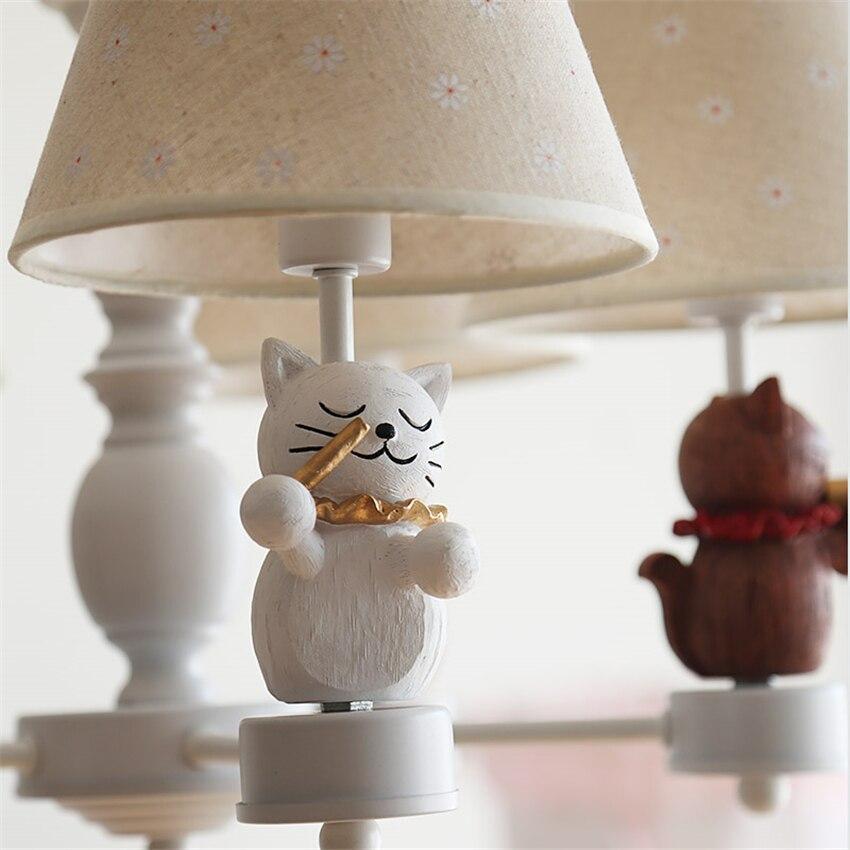 ChandeliersDecor.com-Kids Room Nursery Lighting-Kitty Chandelier: Exquisite Lighting for a Playful Touch