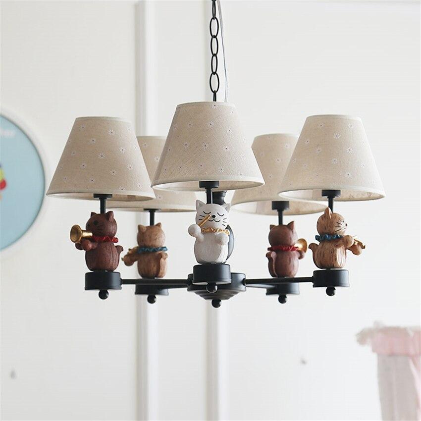 ChandeliersDecor.com-Kids Room Nursery Lighting-Kitty Chandelier: Exquisite Lighting for a Playful Touch
