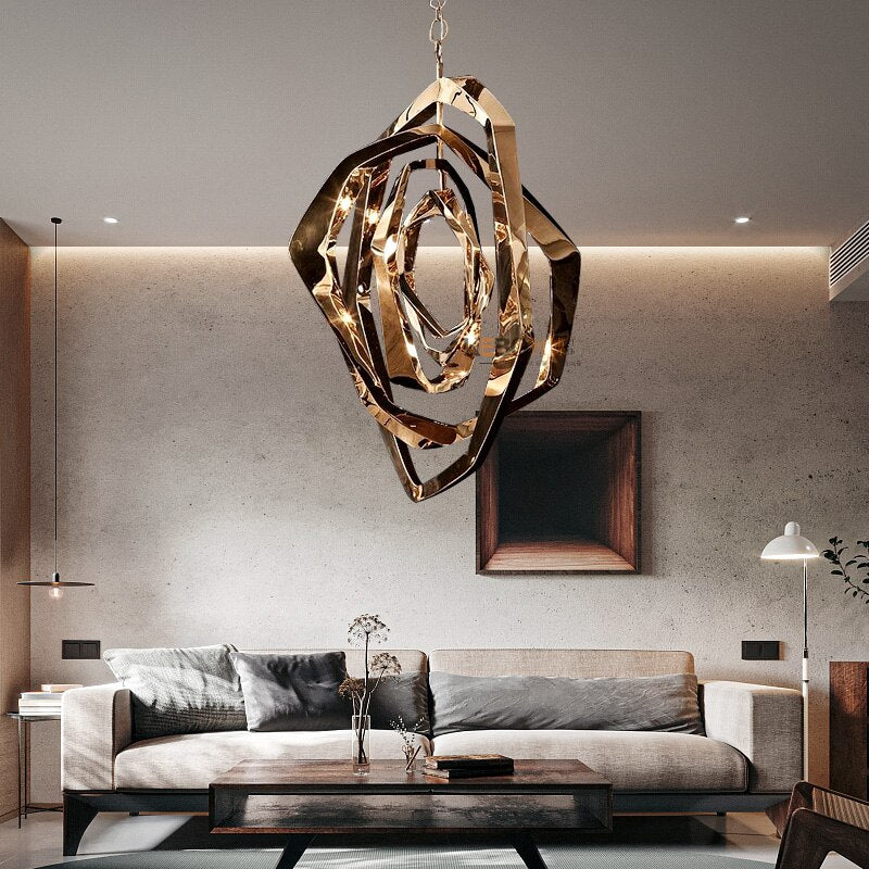ChandeliersDecor.com-Pendant Lights-La Cage Chandelier: Exquisite Beauty for your Space
