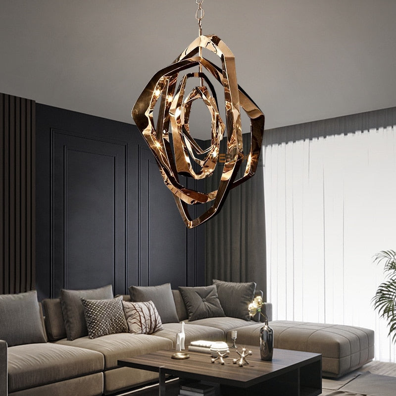 ChandeliersDecor.com-Pendant Lights-La Cage Chandelier: Exquisite Beauty for your Space