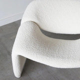 ChandeliersDecor.com-Sofa Chairs and Stools-Lamb Velvet Sofa Chair: Luxurious Comfort for You