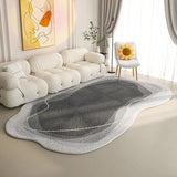 ChandeliersDecor.com-Rugs & Carpets-Lamb Wool Oval Kitten Touch Carpet: Cozy Elegance