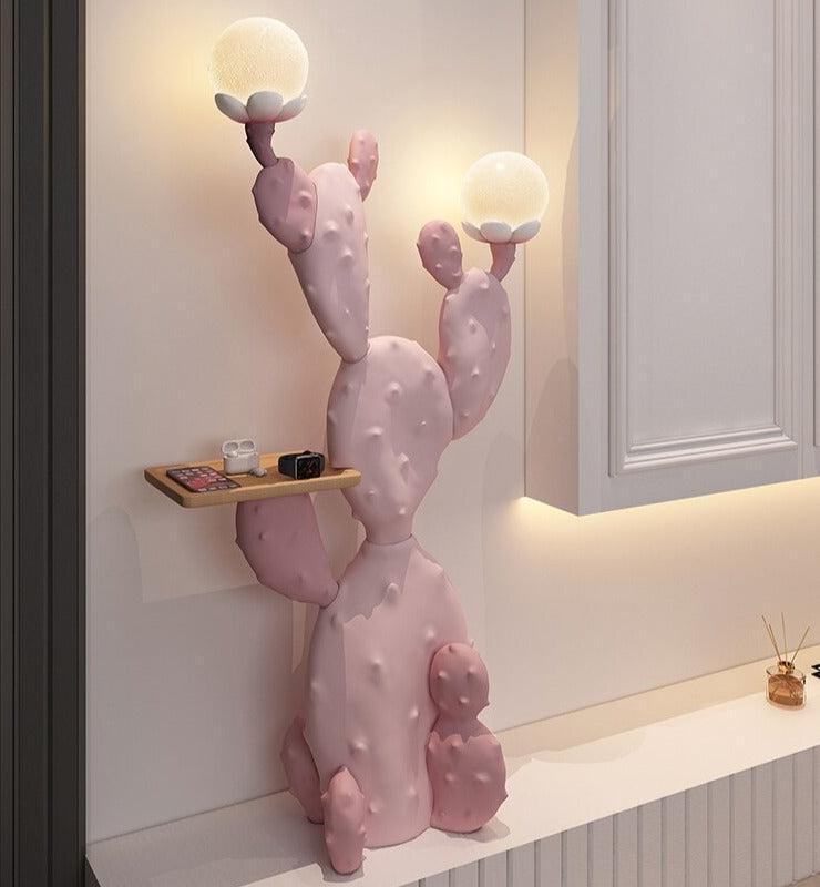 ChandeliersDecor.com-Kids Room Nursery Lighting-Large Cactus Floor Lamp Statue