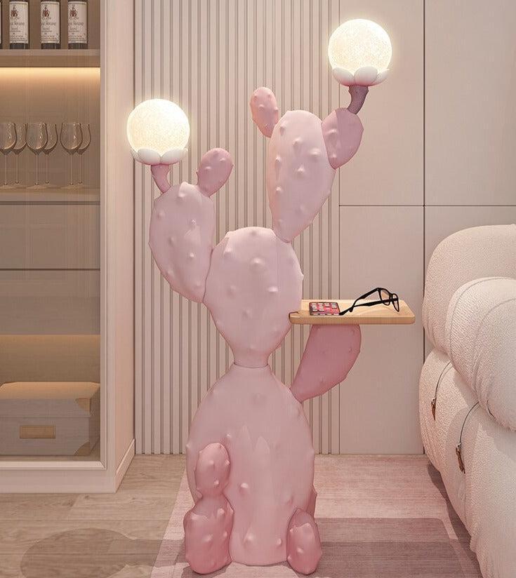 ChandeliersDecor.com-Kids Room Nursery Lighting-Large Cactus Floor Lamp Statue