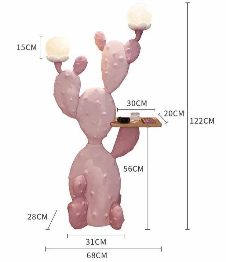 ChandeliersDecor.com-Kids Room Nursery Lighting-Large Cactus Floor Lamp Statue
