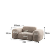 ChandeliersDecor.com-Sofa Set-Lazy De Estar Longue Wide Sofa