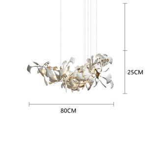 ChandeliersDecor.com-Kitchen Island-Leaf Chandelier: Stunning Lighting Fixture