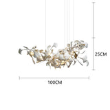 ChandeliersDecor.com-Kitchen Island-Leaf Chandelier: Stunning Lighting Fixture