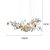 ChandeliersDecor.com-Kitchen Island-Leaf Chandelier: Stunning Lighting Fixture