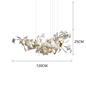 ChandeliersDecor.com-Kitchen Island-Leaf Chandelier: Stunning Lighting Fixture