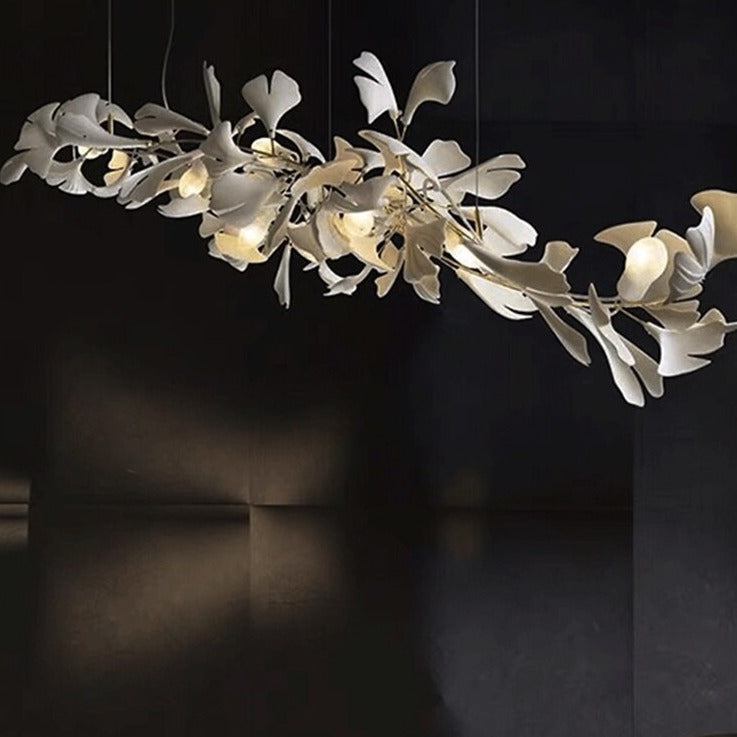ChandeliersDecor.com-Kitchen Island-Leaf Chandelier: Stunning Lighting Fixture