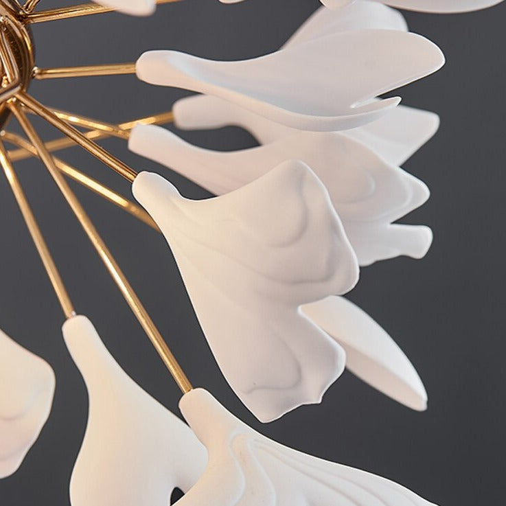 ChandeliersDecor.com-Kitchen Island-Leaf Chandelier: Stunning Lighting Fixture