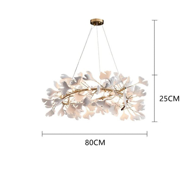 Leaf Chandelier: Stunning Lighting Fixture-ChandeliersDecor.com