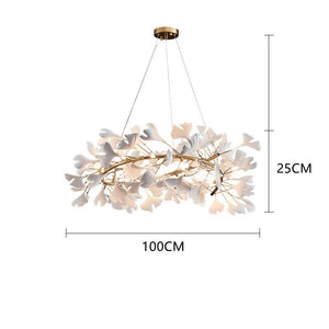 ChandeliersDecor.com-Kitchen Island-Leaf Chandelier: Stunning Lighting Fixture
