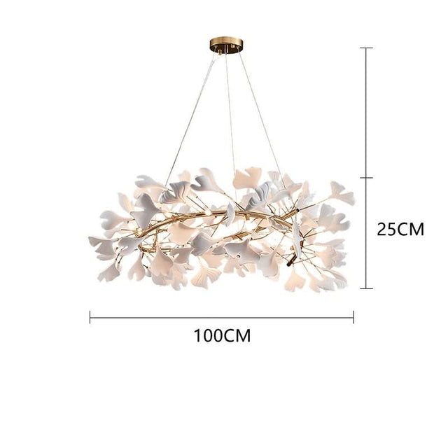 Leaf Chandelier: Stunning Lighting Fixture-ChandeliersDecor.com
