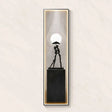 ChandeliersDecor.com-LED Wall Art-LED Abstract Lady Art Wall Lamp for Home Decoration
