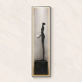 ChandeliersDecor.com-LED Wall Art-LED Abstract Lady Art Wall Lamp for Home Decoration