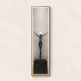 ChandeliersDecor.com-LED Wall Art-LED Abstract Lady Art Wall Lamp for Home Decoration