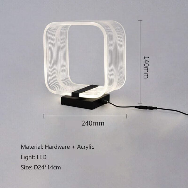 ChandeliersDecor.com-Floor Lamp-LED Acryl Floor Lamp