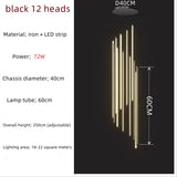 ChandeliersDecor.com-Chandeliers-LED Bars Staircase Chandelier: Illuminate Your Space