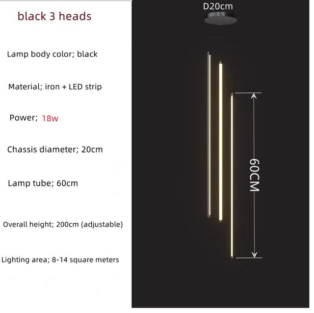 LED Bars Staircase Chandelier: Illuminate Your Space-ChandeliersDecor.com