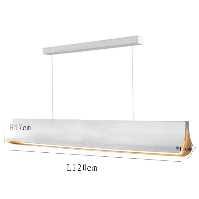 ChandeliersDecor.com-Kitchen Island-LED Chandelier Island light Book Style