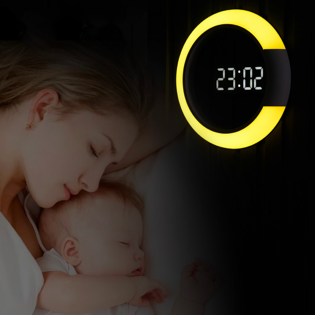ChandeliersDecor.com-Wall Clocks-LED Electronic Wall Clock – High-Quality Time Display