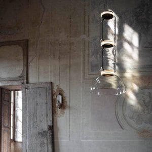 ChandeliersDecor.com-Chandeliers-LED Glass Chandelier Lighting for Living Room Stair Hall