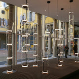 ChandeliersDecor.com-Chandeliers-LED Glass Chandelier Lighting for Living Room Stair Hall