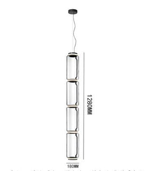 ChandeliersDecor.com-Chandeliers-LED Glass Chandelier Lighting for Living Room Stair Hall