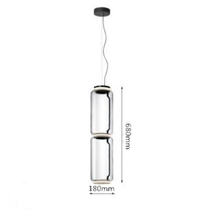 ChandeliersDecor.com-Chandeliers-LED Glass Chandelier Lighting for Living Room Stair Hall