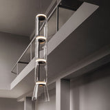 ChandeliersDecor.com-Chandeliers-LED Glass Chandelier Lighting for Living Room Stair Hall