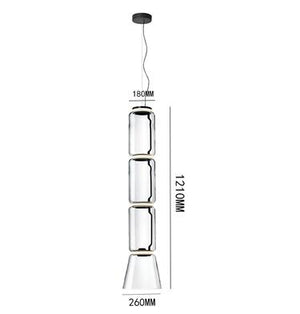 ChandeliersDecor.com-Chandeliers-LED Glass Chandelier Lighting for Living Room Stair Hall