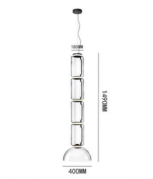 ChandeliersDecor.com-Chandeliers-LED Glass Chandelier Lighting for Living Room Stair Hall