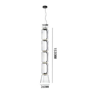 ChandeliersDecor.com-Chandeliers-LED Glass Chandelier Lighting for Living Room Stair Hall