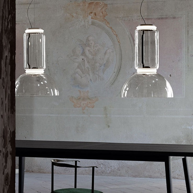 ChandeliersDecor.com-Chandeliers-LED Glass Chandelier Lighting for Living Room Stair Hall