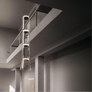 ChandeliersDecor.com-Chandeliers-LED Glass Chandelier Lighting for Living Room Stair Hall